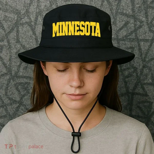 Minnesota Maroon Gold Throwback Bucket Hat