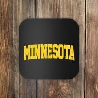 Minnesota Maroon Gold Throwback Coaster thumb 0