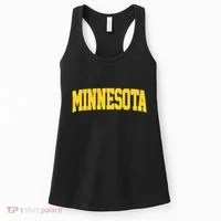 Minnesota Maroon Gold Throwback Women's Tank Top thumb 0