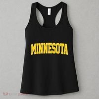 Minnesota Maroon Gold Throwback Women's Tank Top thumb 3