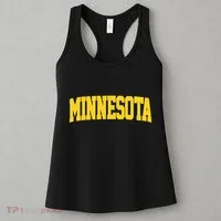 Minnesota Maroon Gold Throwback Women's Tank Top thumb 3