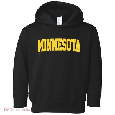 Minnesota Maroon Gold Throwback Toddler Hoodie