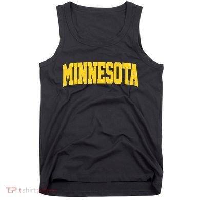 Minnesota Maroon Gold Throwback Tank Top