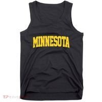 Minnesota Maroon Gold Throwback Tank Top thumb 0