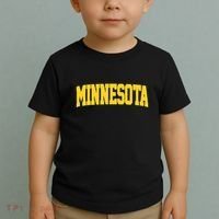 Minnesota Maroon Gold Throwback Toddler T-Shirt thumb 2
