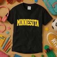 Minnesota Maroon Gold Throwback Kids T-Shirt thumb 3