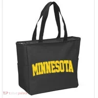 Minnesota Maroon Gold Throwback Tote Bag thumb 2