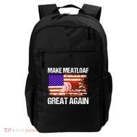 Make Meatloaf Great Again Funny Chef Usa Flag Gift Backpack thumb 0