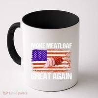 Make Meatloaf Great Again Funny Chef Usa Flag Gift Coffee Mug thumb 0