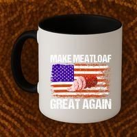 Make Meatloaf Great Again Funny Chef Usa Flag Gift Coffee Mug thumb 2
