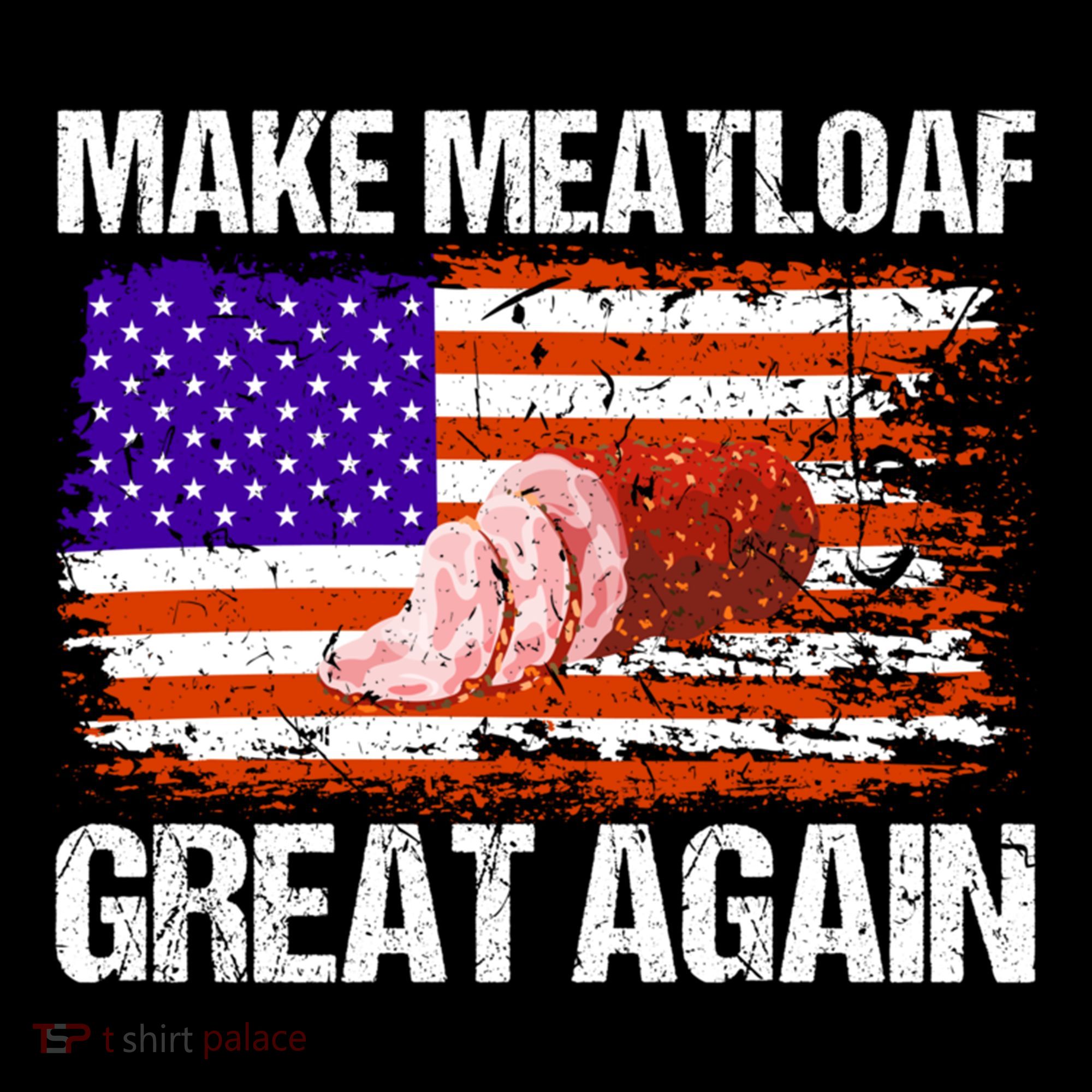 Make Meatloaf Great Again Funny Chef Usa Flag Gift Coffee Mug