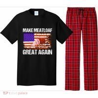 Make Meatloaf Great Again Funny Chef Usa Flag Gift Pajama Set thumb 0