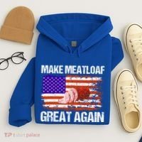 Make Meatloaf Great Again Funny Chef Usa Flag Gift Hoodie thumb 4