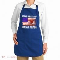 Make Meatloaf Great Again Funny Chef Usa Flag Gift Apron thumb 2