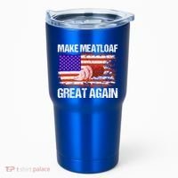 Make Meatloaf Great Again Funny Chef Usa Flag Gift Tumbler thumb 0