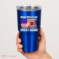 Make Meatloaf Great Again Funny Chef Usa Flag Gift Tumbler thumb 2