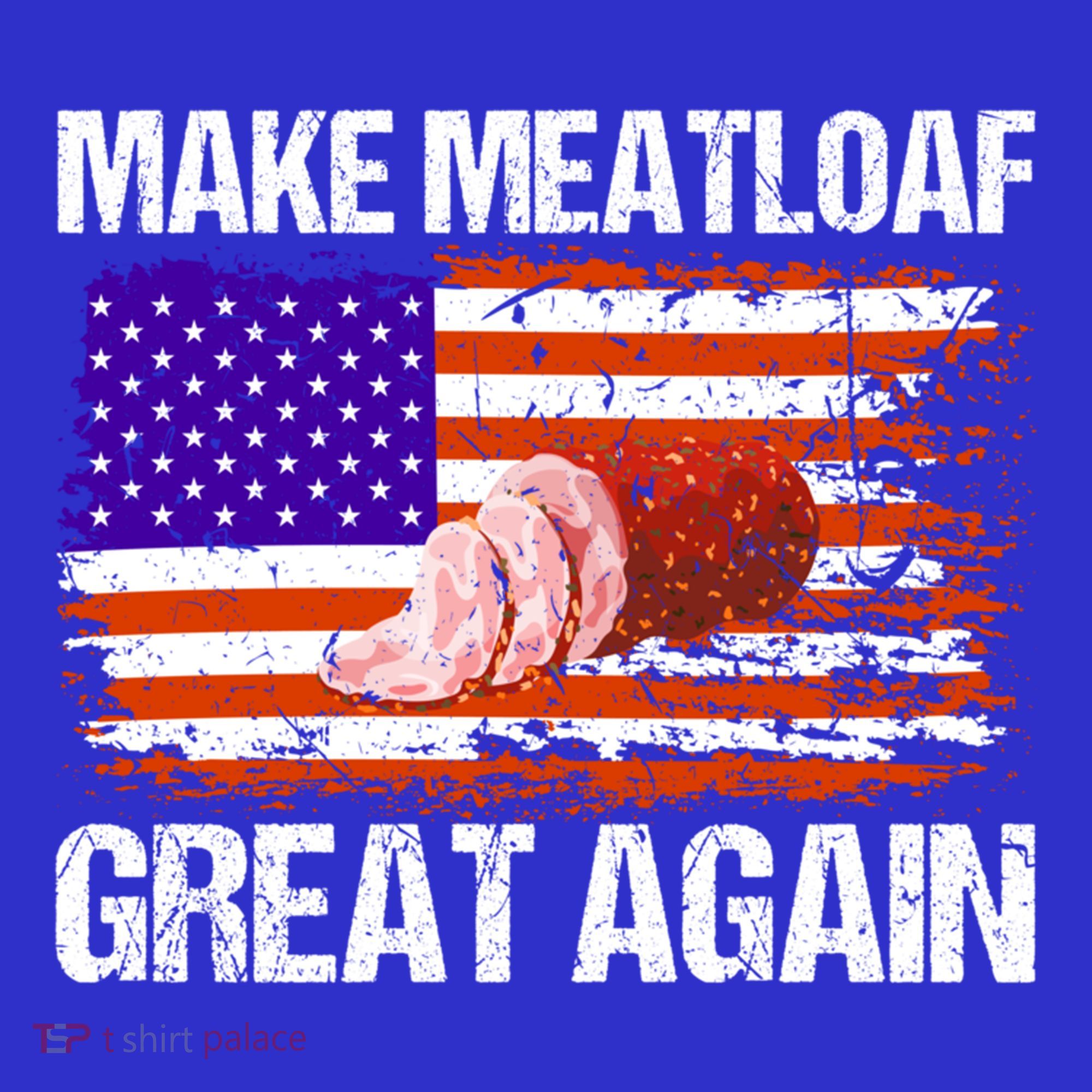 Make Meatloaf Great Again Funny Chef Usa Flag Gift Mousepad
