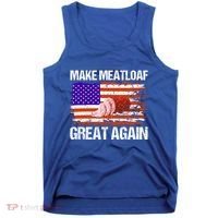 Make Meatloaf Great Again Funny Chef Usa Flag Gift Tank Top thumb 0