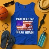 Make Meatloaf Great Again Funny Chef Usa Flag Gift Tank Top thumb 4