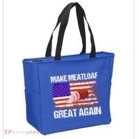 Make Meatloaf Great Again Funny Chef Usa Flag Gift Tote Bag thumb 2
