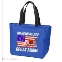 Make Meatloaf Great Again Funny Chef Usa Flag Gift Tote Bag thumb 3