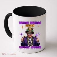 Make Mardi Gras Great Again Funny Mardi Gras Trump Gift Coffee Mug thumb 0