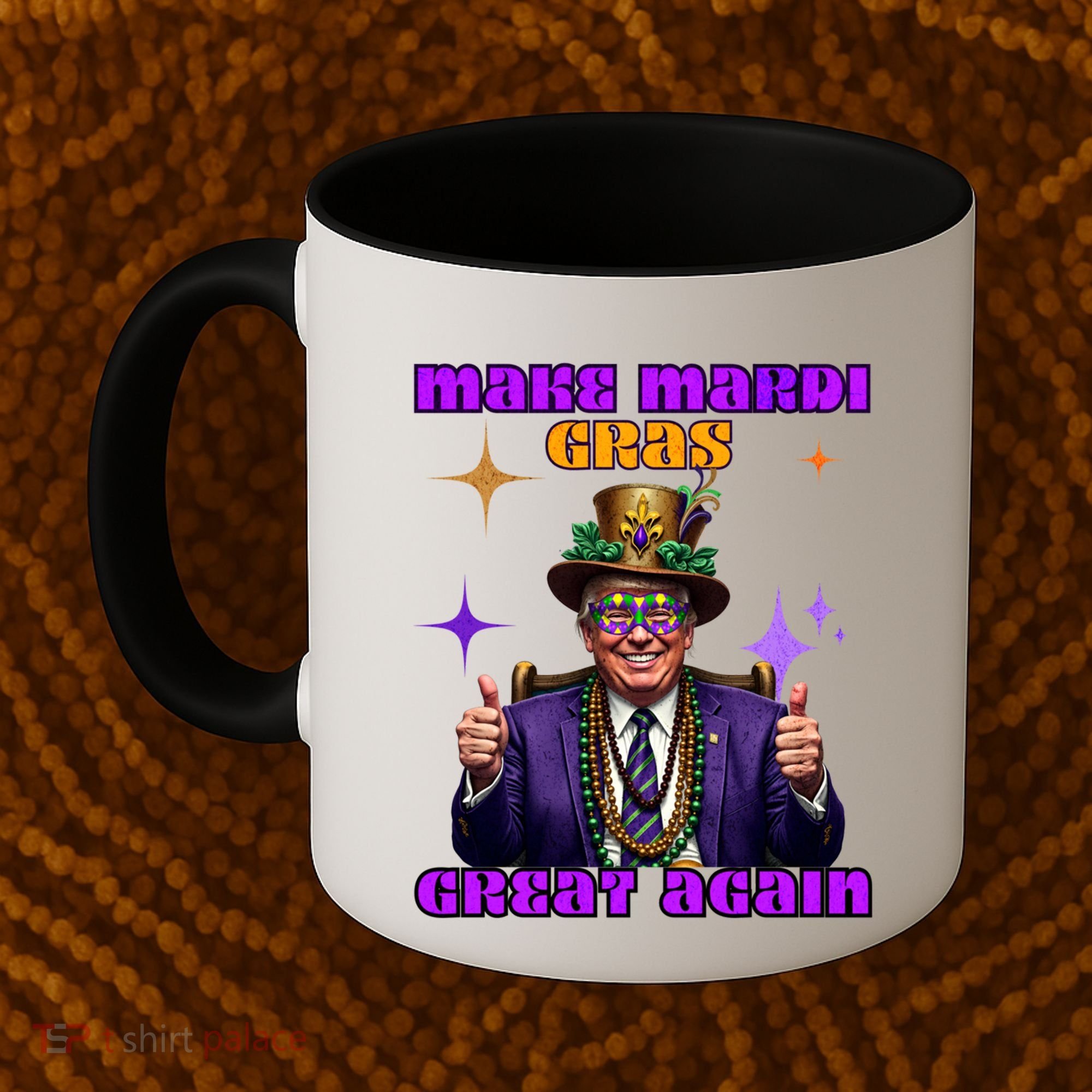 Make Mardi Gras Great Again Funny Mardi Gras Trump Gift Coffee Mug