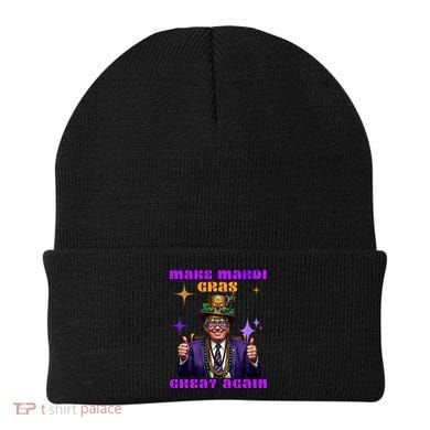 Make Mardi Gras Great Again Funny Mardi Gras Trump Gift Beanie