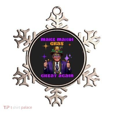 Make Mardi Gras Great Again Funny Mardi Gras Trump Gift Ornament
