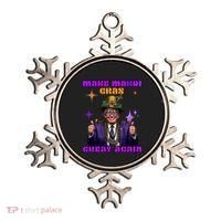 Make Mardi Gras Great Again Funny Mardi Gras Trump Gift Ornament thumb 0