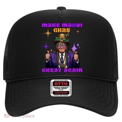 Make Mardi Gras Great Again Funny Mardi Gras Trump Gift Hat
