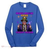 Make Mardi Gras Great Again Funny Mardi Gras Trump Gift Long Sleeve Shirt thumb 0