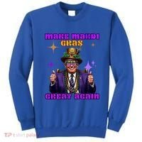 Make Mardi Gras Great Again Funny Mardi Gras Trump Gift Sweatshirt thumb 0