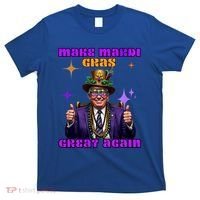 Make Mardi Gras Great Again Funny Mardi Gras Trump Gift T-Shirt thumb 0