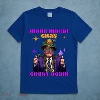 Make Mardi Gras Great Again Funny Mardi Gras Trump Gift T-Shirt thumb 5