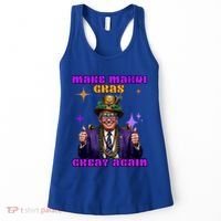Make Mardi Gras Great Again Funny Mardi Gras Trump Gift Women's Tank Top thumb 0