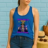 Make Mardi Gras Great Again Funny Mardi Gras Trump Gift Women's Tank Top thumb 2