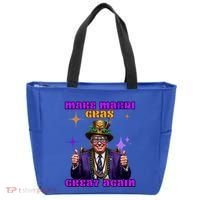 Make Mardi Gras Great Again Funny Mardi Gras Trump Gift Tote Bag thumb 0