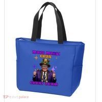 Make Mardi Gras Great Again Funny Mardi Gras Trump Gift Tote Bag thumb 3