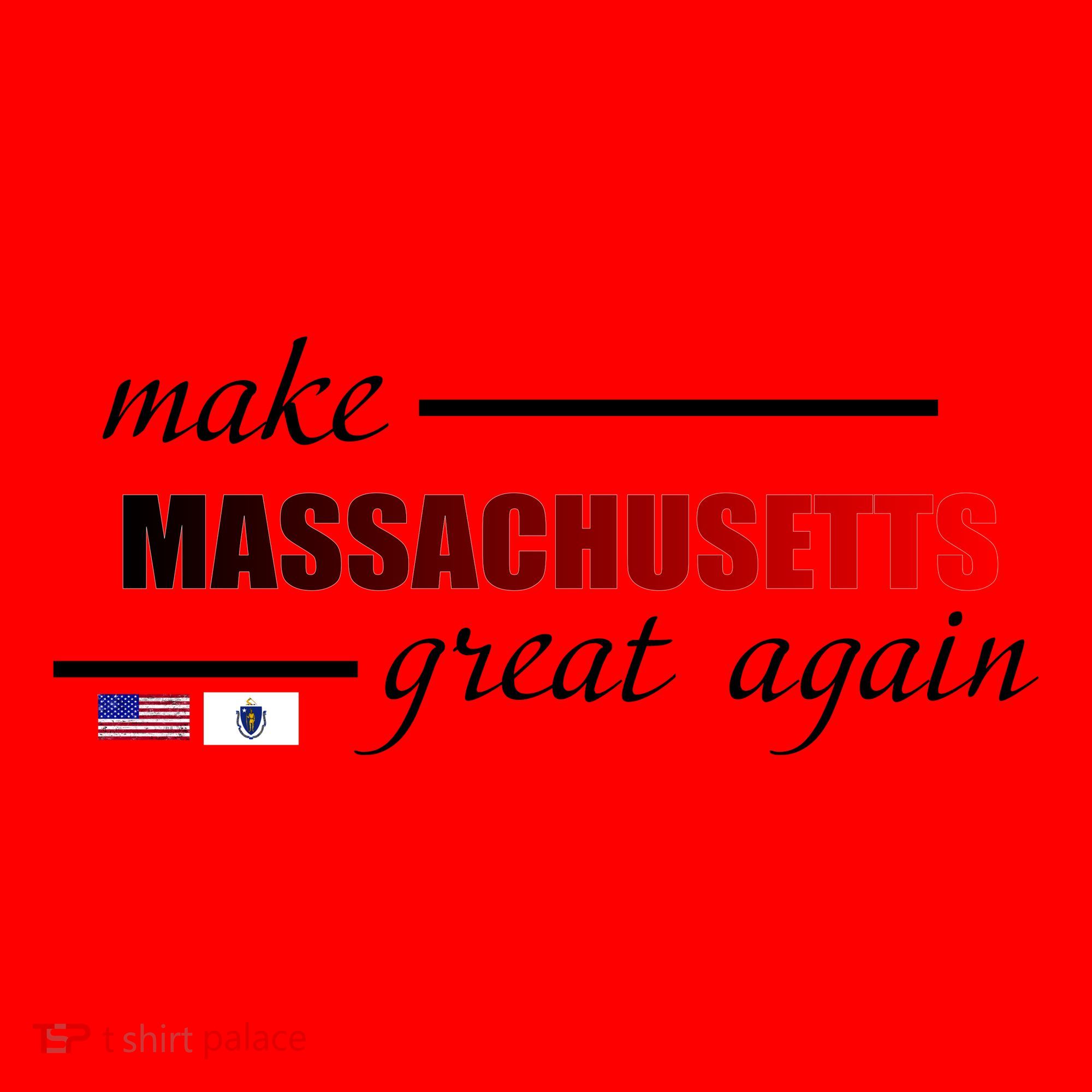 Make Massachusetts Great Again Santa Hat