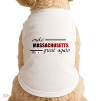 Make Massachusetts Great Again Doggie Tank thumb 0