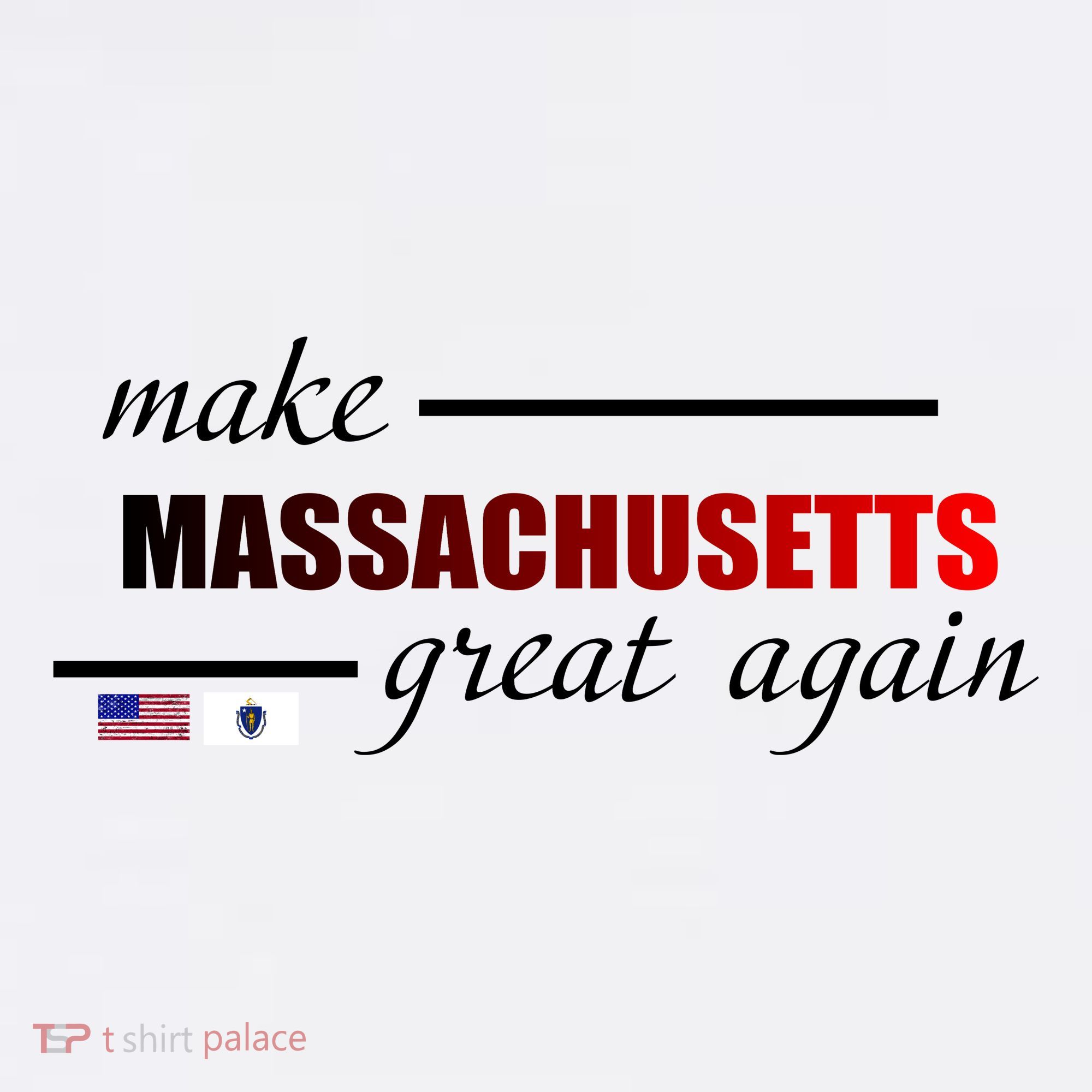 Make Massachusetts Great Again Tank Top