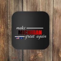 Make Michigan Great Again Coaster thumb 0
