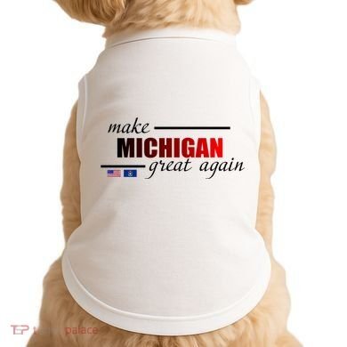 Make Michigan Great Again Doggie Tank