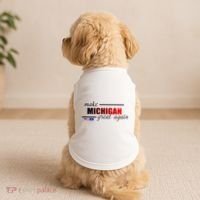 Make Michigan Great Again Doggie Tank thumb 2
