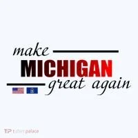 Make Michigan Great Again Doggie Tank thumb 4