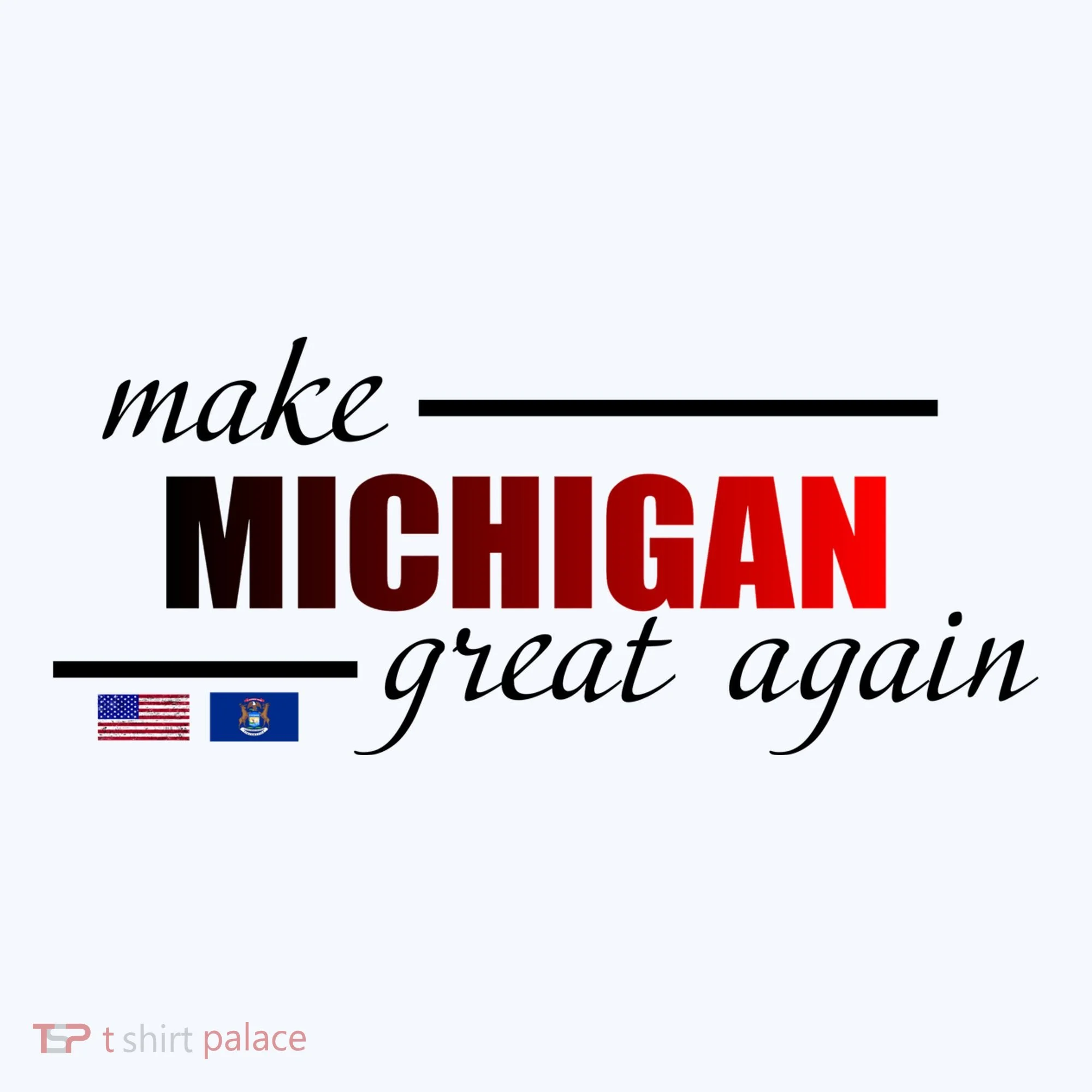 Make Michigan Great Again Doggie Tank