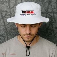 Make Michigan Great Again Bucket Hat thumb 2