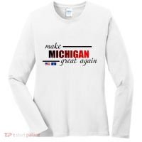 Make Michigan Great Again Women's Long Sleeve Shirt thumb 0