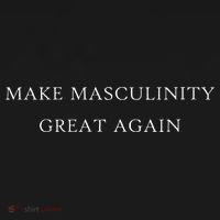 Make Masculinity Great Again Funny Dad Brother Father USA-Made Doggie Bandana thumb 2